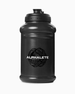 Black Alphalete Alphalete Poly Hydrojug Men's Accessories | 2719684-TP