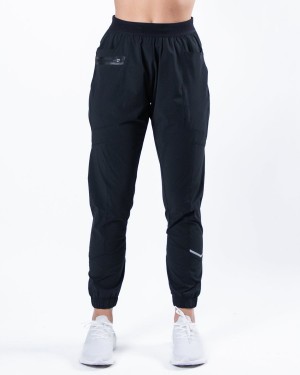 Black Alphalete Studio Pant Women's Jogger | 9201348-FD