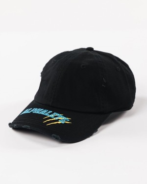 Black / Blue / Yellow Alphalete Claw Hat Men's Accessories | 9504873-YC