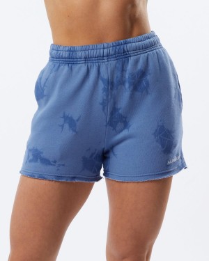 Blue Moon Alphalete HCTS Short 3.5" Women's Shorts | 6921704-UY