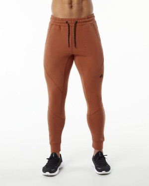 Brick Alphalete ELMTS Cuffed Jogger Men's Jogger | 1064789-UX