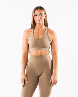 Chai Alphalete Amplify Bra Women's Sports Bra | 0318425-QS