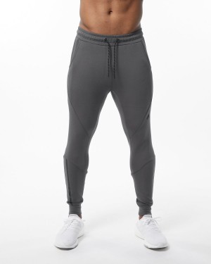 Charcoal Alphalete ELMTS Cuffed Jogger Men's Jogger | 7215380-ZN