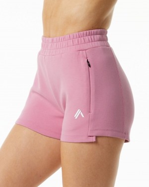 Confetti Alphalete ELMTS Athletic Short 3.5" Women's Shorts | 1239745-GH