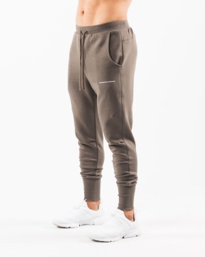 Desert Taupe Alphalete Academy Club Jogger Men's Jogger | 6753918-RB