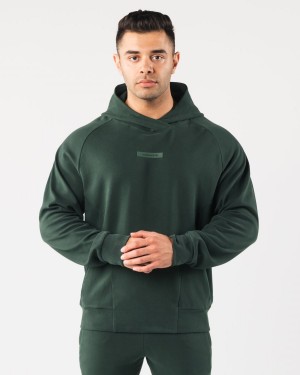 Evergreen Alphalete Identity Pro Hoodie Men's Hoodie | 1304765-FH