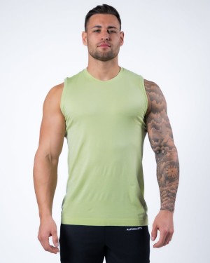 Frozen Spring Alphalete Hero Tank Men's Tanks | 6784921-IQ