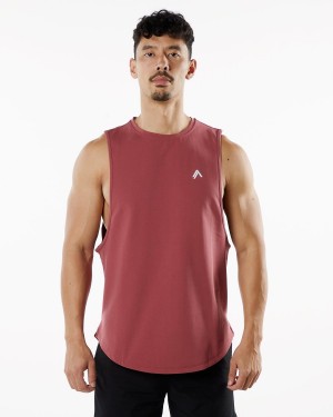 Gingerbread Alphalete Dynasty Tank Men's Tanks | 1723549-WF