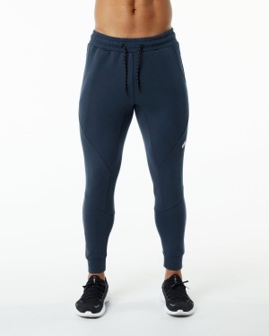 Harbor Navy Alphalete ELMTS Cuffed Jogger Men's Jogger | 4087512-DW