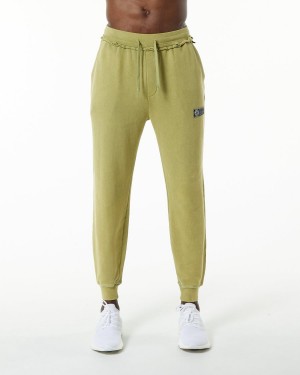 Jade Green Alphalete Very Terry Jogger Men's Jogger | 8297063-EZ