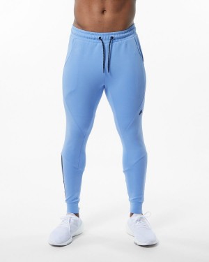 Light Blue Alphalete ELMTS Cuffed Jogger Men's Jogger | 6920147-VH