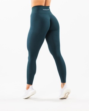 Midnight Alphalete Amplify Legging Women's Leggings | 6879025-XJ