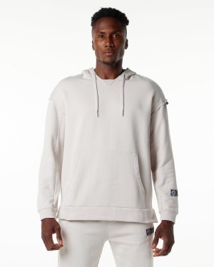 Moonstone Alphalete Very Terry Hoodie Men's Hoodie | 7589631-CU