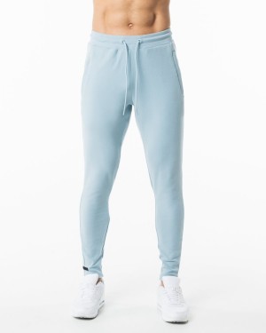 Muted Blue Alphalete Identity Jogger Men's Jogger | 9041278-RU