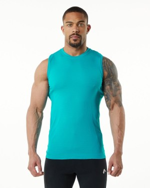 Ocean Alphalete Hero Tank Men's Tanks | 2835901-KR