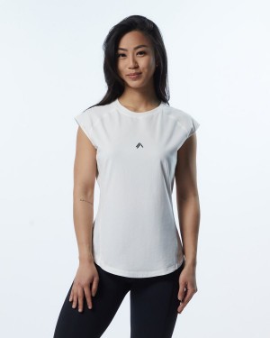 Resin Alphalete Velocity Tee Women's Shirts | 1470865-QZ