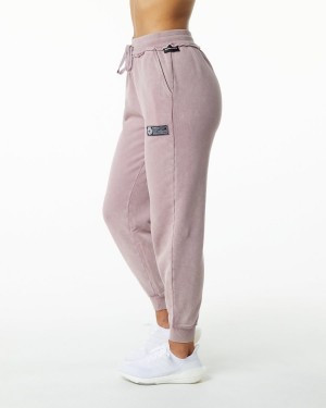 Rose Quartz Alphalete Very Terry Jogger Women's Jogger | 7620438-BO