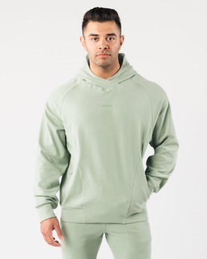 Sage Alphalete Identity Pro Hoodie Men's Hoodie | 7820413-WG