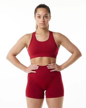 Scarlet Alphalete Revival Bra Women's Sports Bra | 6781509-LM