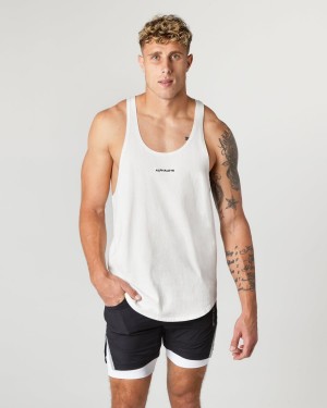 Shell Alphalete Heavy Cotton Core Stringer Men's Stringers | 1690482-KD