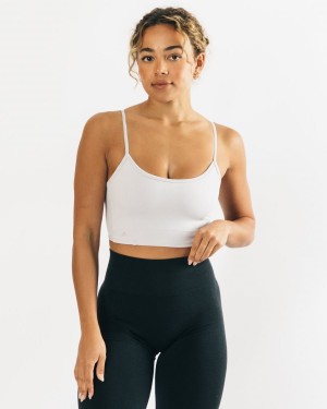 Silver Alphalete Ultrasoft Allure Tank Women's Tank Top | 6971248-XO