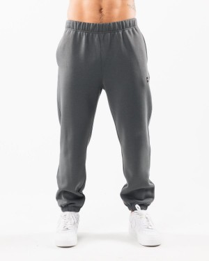 Smoke Alphalete Academy Relaxed Jogger Men's Jogger | 2608935-OT