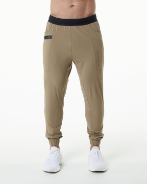 Taupe Alphalete Studio Pant Men's Jogger | 3651278-IE