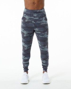 Trooper Canvas Camo Alphalete Trace Jogger Men's Jogger | 8459312-IV