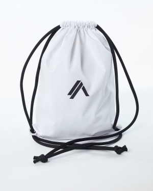 White Alphalete Classic Bag Men's Accessories | 7148936-ON