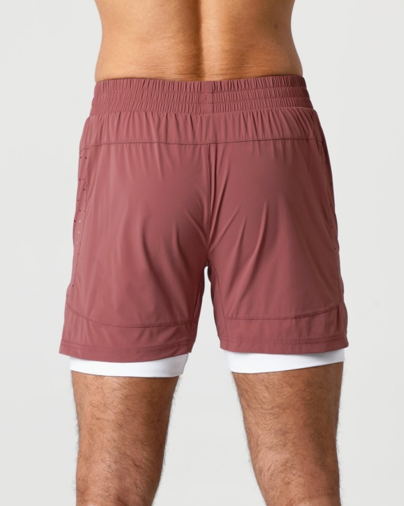 Autumn Alphalete Infinity Speed Short 5.5" Men's Shorts | 9457023-PZ