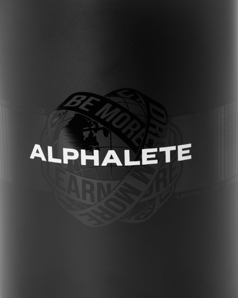 Black Alphalete Alphalete SS Hydrojug Men's Accessories | 8592716-MZ