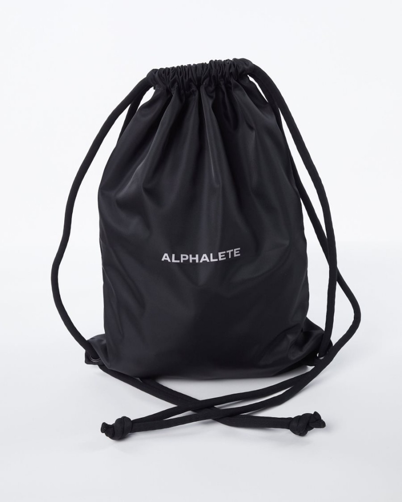 Black Alphalete Essential Bag Women\'s Accessories | 0158679-LE