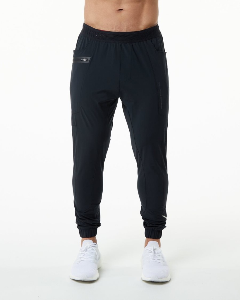 Black Alphalete Studio Pant Men\'s Jogger | 4158706-XW