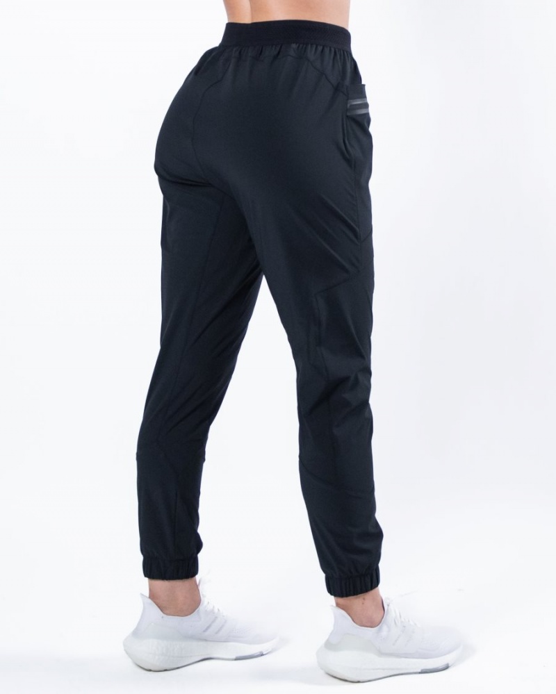 Black Alphalete Studio Pant Women's Jogger | 9201348-FD