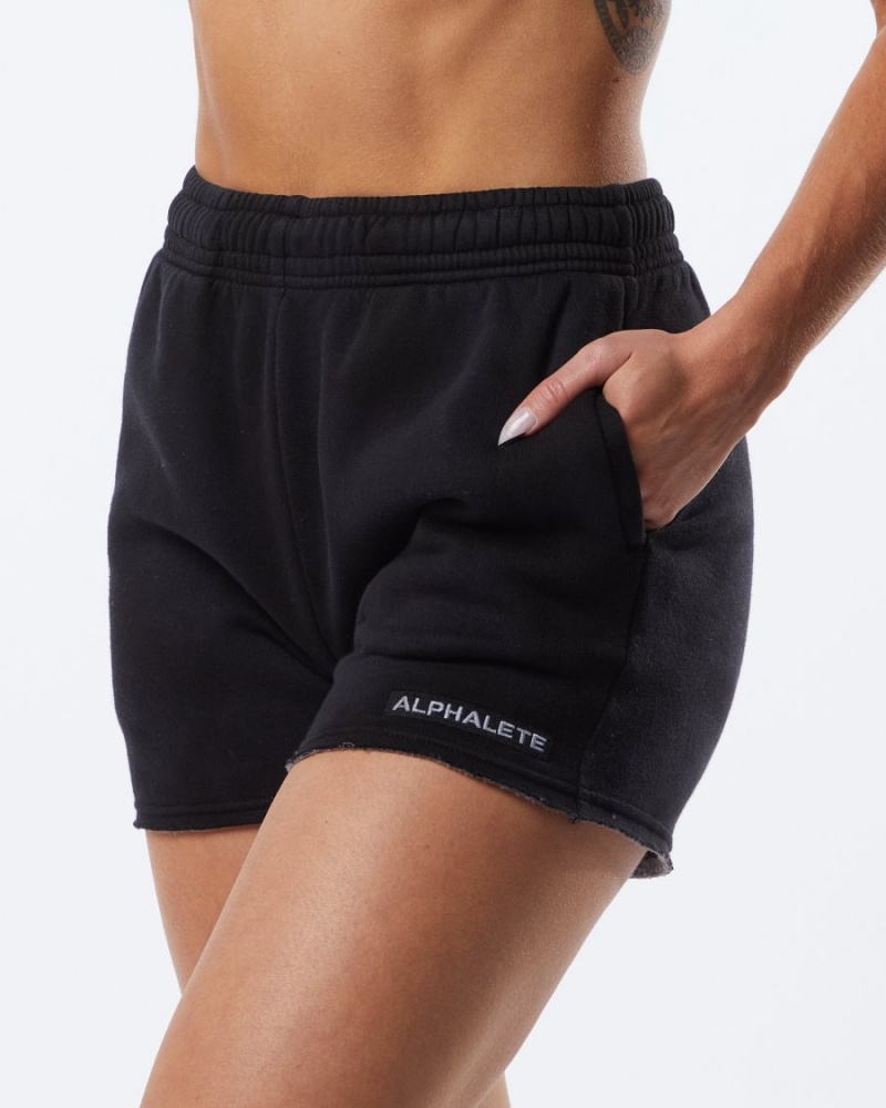 Blackbird Alphalete HCTS Short 3.5" Women's Shorts | 0165324-BH