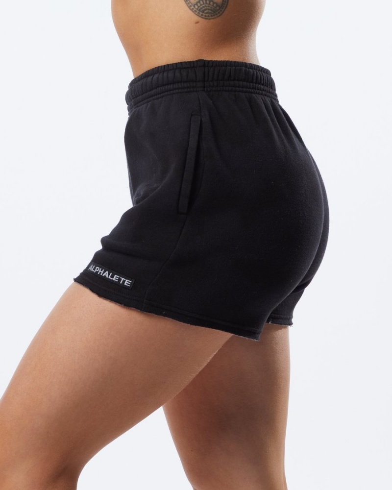 Blackbird Alphalete HCTS Short 3.5" Women's Shorts | 0165324-BH