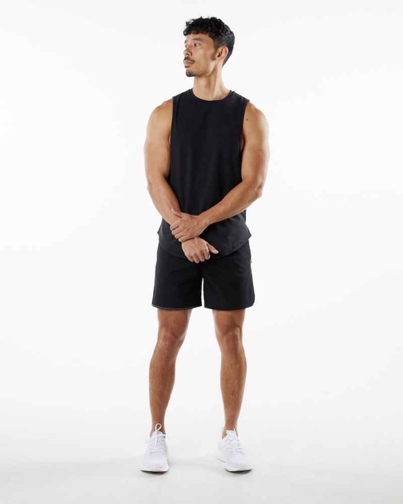 Blackout Alphalete Dynasty Tank Men's Tanks | 6012539-DX