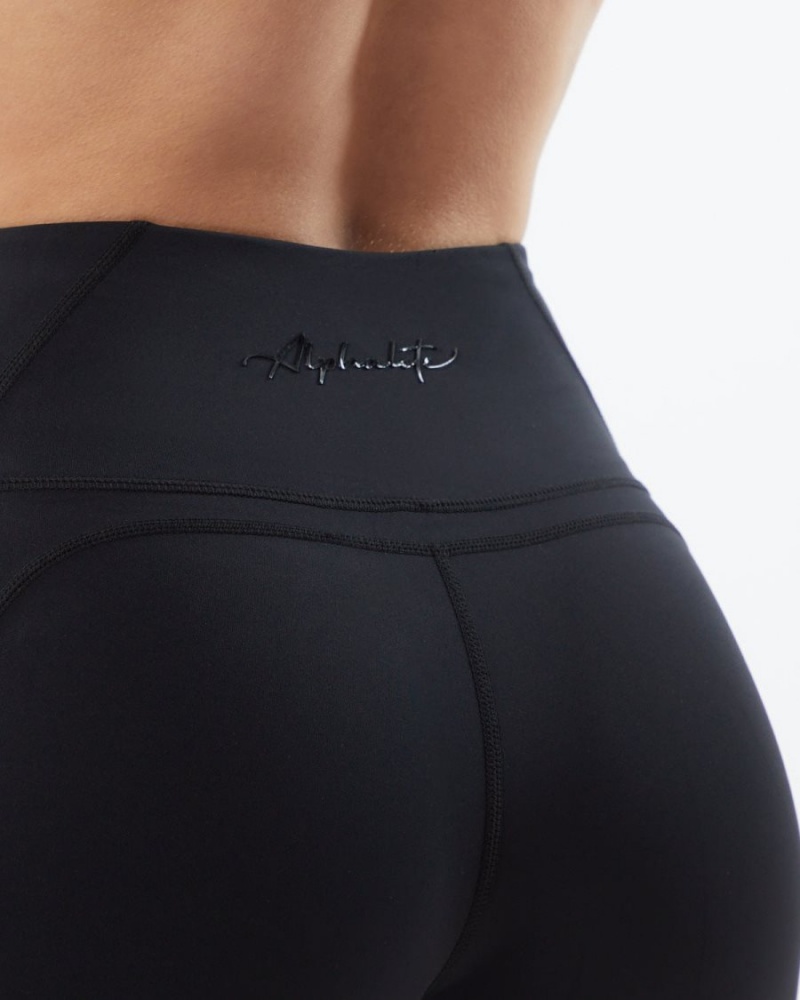 Blackout Alphalete Pulse Surge Legging Women's Leggings | 9421560-LF