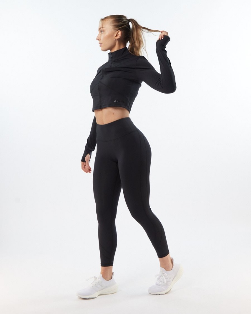 Blackout Alphalete Pulse Surge Legging Women's Leggings | 9421560-LF