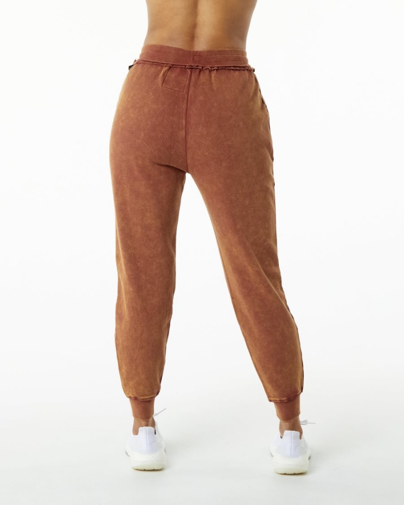 Bloodstone Alphalete Very Terry Jogger Women's Jogger | 9532680-DT