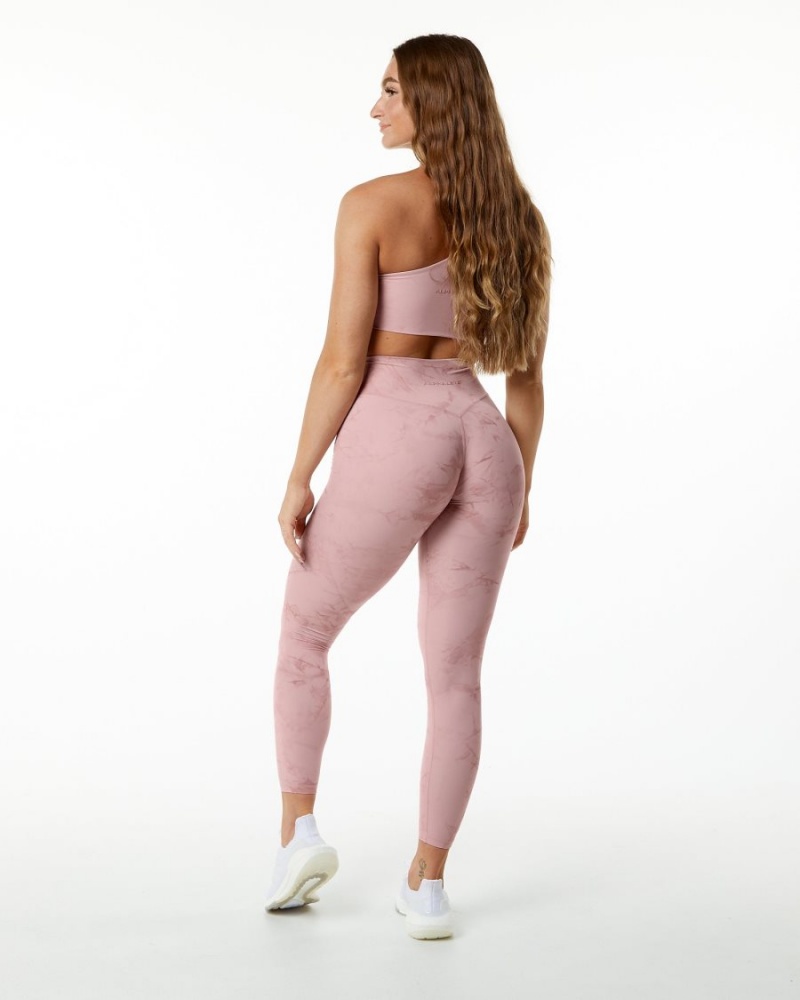 Blossom Alphalete Alphalux Wonder Legging 27" Women's Leggings | 5397604-XV