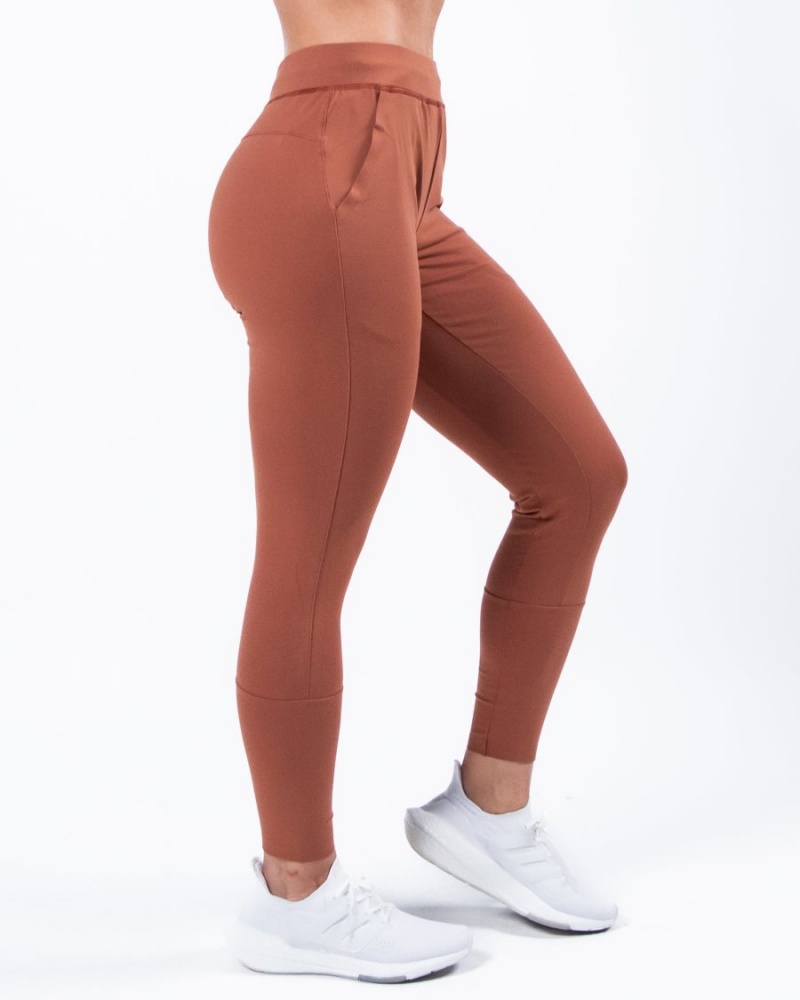 Bronze Alphalete Trace Jogger Women's Jogger | 8432059-FN