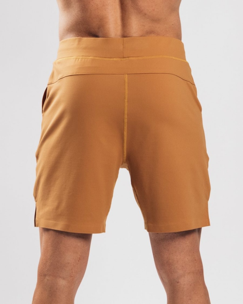 Camel Alphalete Trace Short 8" Men's Shorts | 7310945-TA