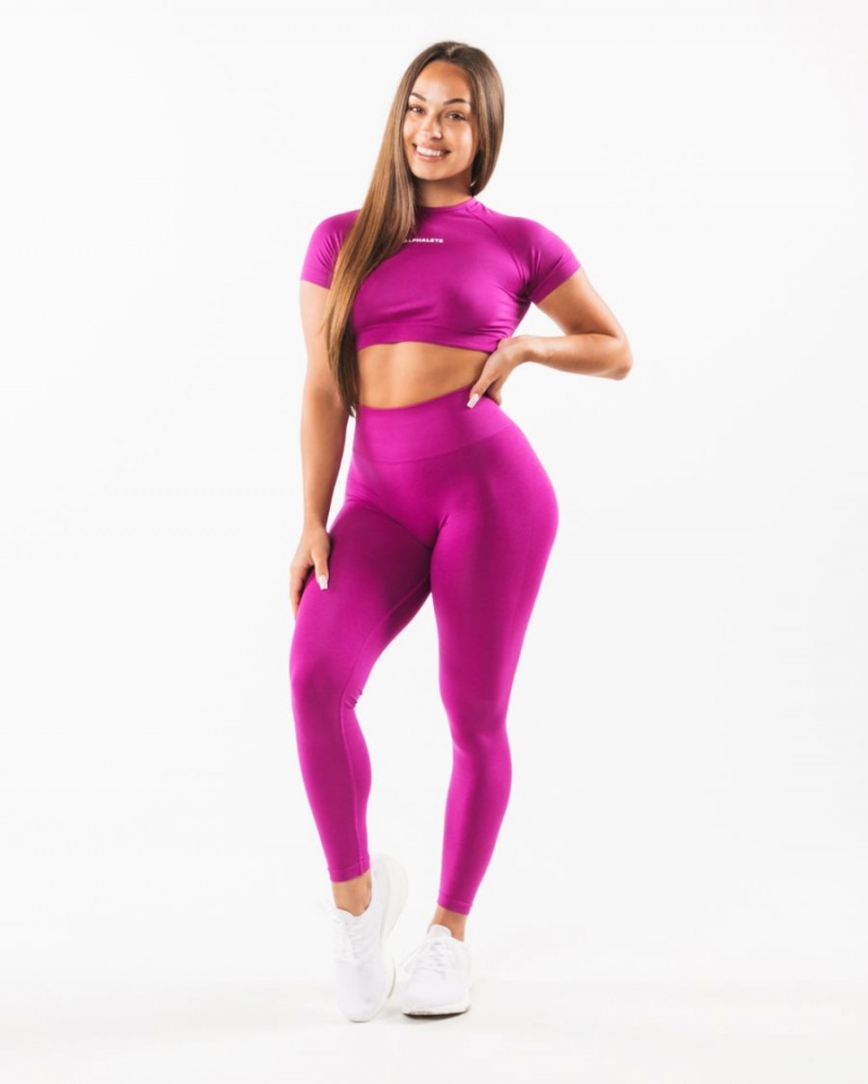 Candy Crush Alphalete Amplify Legging Women's Leggings | 4937608-YX