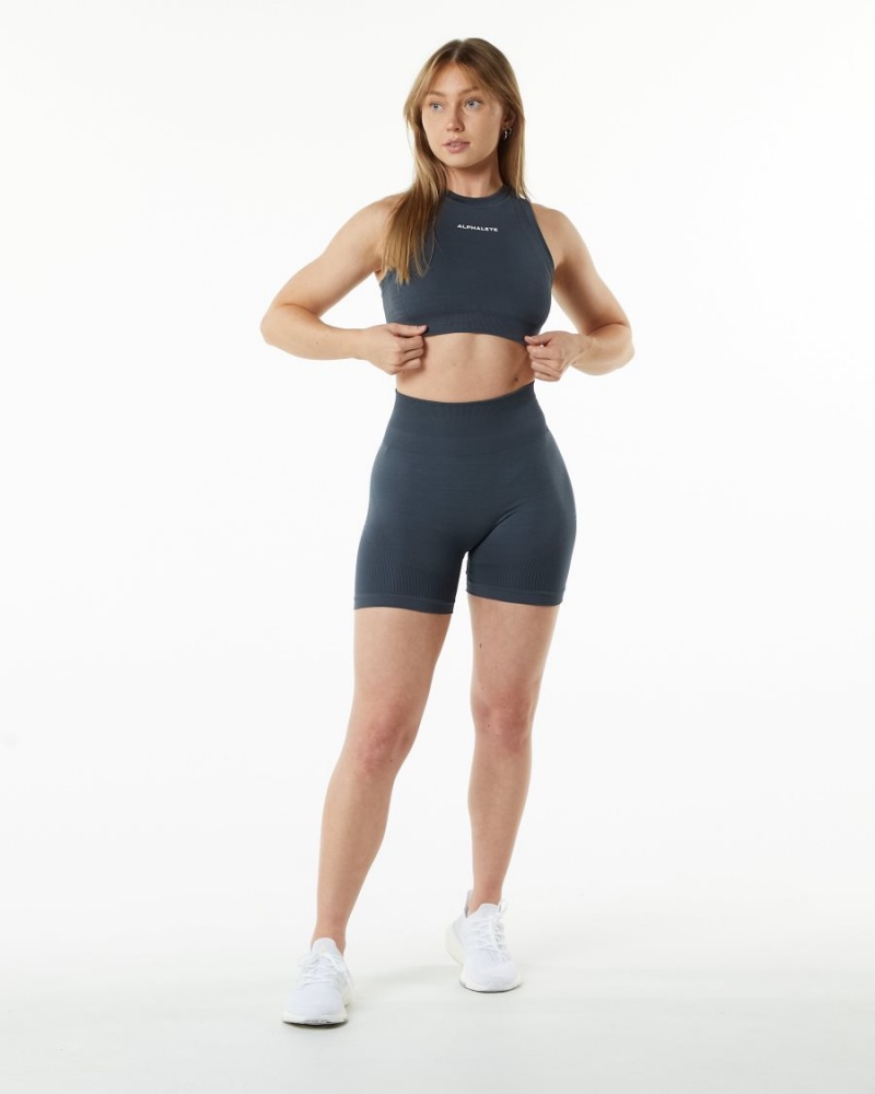 Carbon Alphalete Ozone Short 5.5" Women's Shorts | 1904268-TX