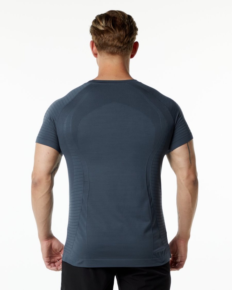 Carbon Alphalete Ozone Tee Men's Shirts | 2194765-KI