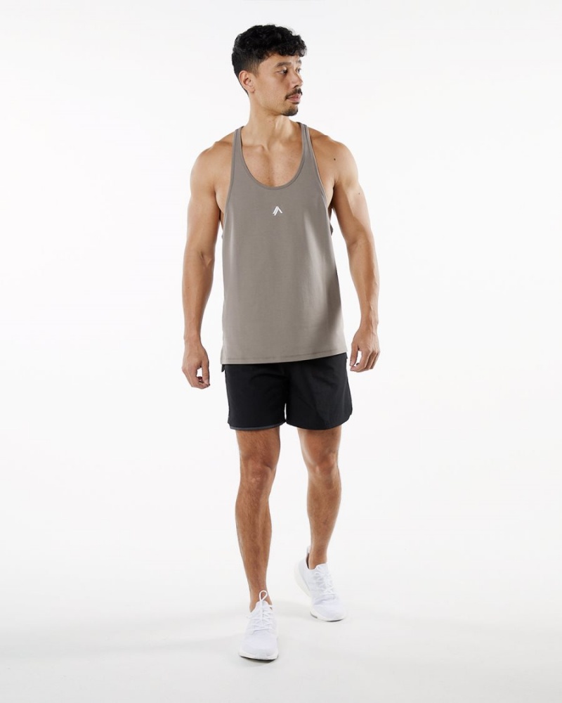 Cedar Alphalete Emblem Stringer Men's Stringers | 5746102-ZB