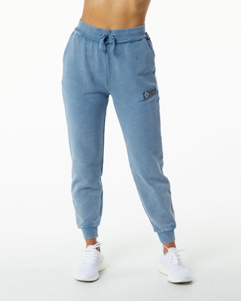 Celestial Blue Alphalete Very Terry Jogger Women's Jogger | 4509238-GC