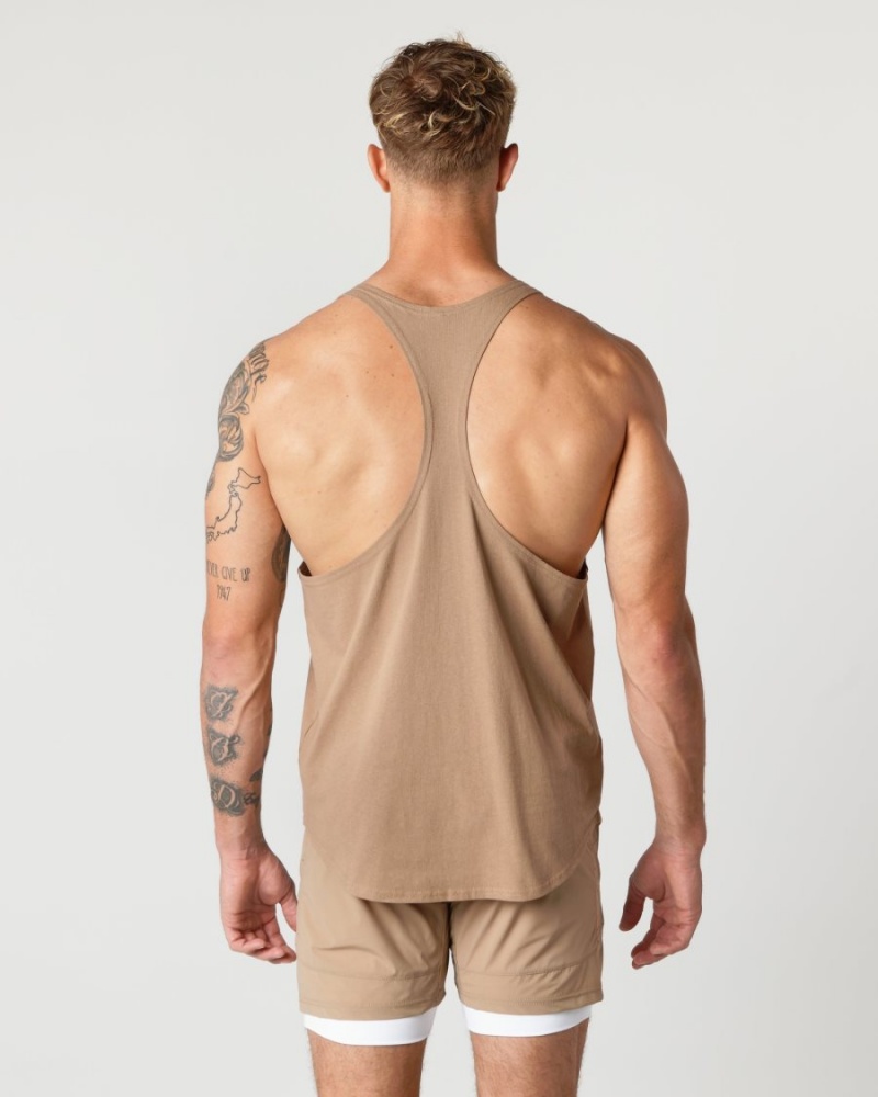 Chai Alphalete Heavy Cotton Core Stringer Men's Stringers | 1258460-EY