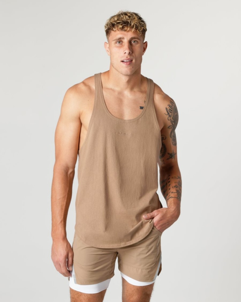 Chai Alphalete Heavy Cotton Core Stringer Men\'s Stringers | 1258460-EY